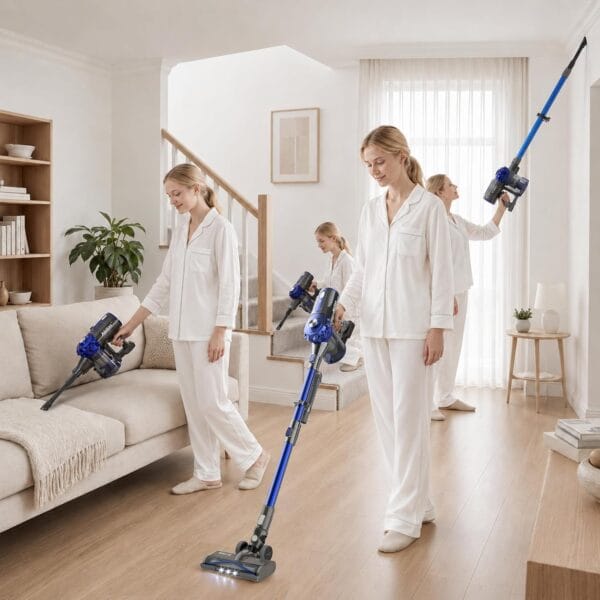Akitas V8 3-in-1 Cordless Hoover Vacuum Cleaner Handheld & Upright Lightweight 22.2 V 150 W