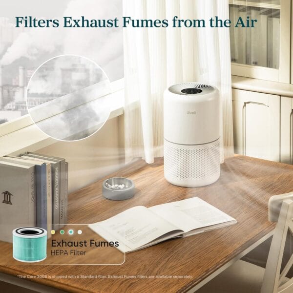 Levoit Smart HEPA Air Purifier,258m³/h, 108m², Core 300S