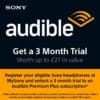 Sony WH-1000XM6 Flagship Wireless Noise Cancelling Headphones