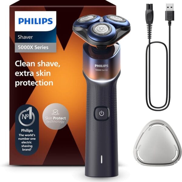 Philips Shaver 5000X Series, Wet and Dry Electric Shaver, Skin Protect Technology