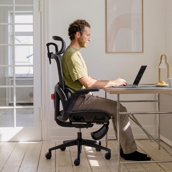 SIHOO B300 Pro Ergonomic Office Chair with Footrest, 4-Way Lumbar Support