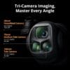 DJI Mavic 4 Pro Fly More Combo with DJI RC 2, Flagship Tri-Camera Drone with 100MP 4/3 CMOS Hasselblad Camera, 30km Video Transmission, 51-Min Max Flight Time, Charging Hub, and More