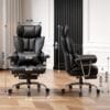 Efomao Desk Office Chair, Big and Tall PU Leather Ergonomic Office Chair