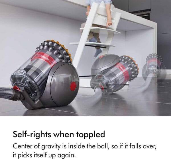 Dyson Big Ball Multifloor 2 Vacuum Cleaner, Powerful suction, for all floor types, Yello / Iron