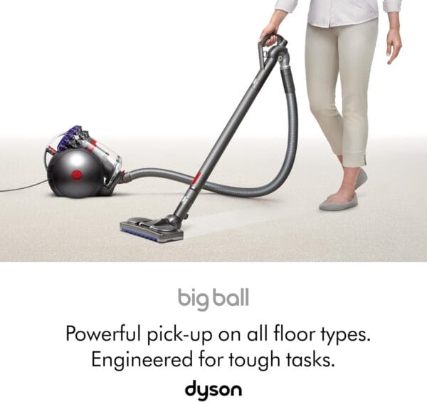 Dyson Big Ball Multifloor 2 Vacuum Cleaner, Powerful suction, for all floor types, Yello / Iron