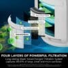 71MtCyzmy2L._AC_SL1400_ Shark NeverChange5 Air Purifier for Home