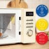 Russell Hobbs Digital Microwave 20L 800W in Cream with 5 Power Levels