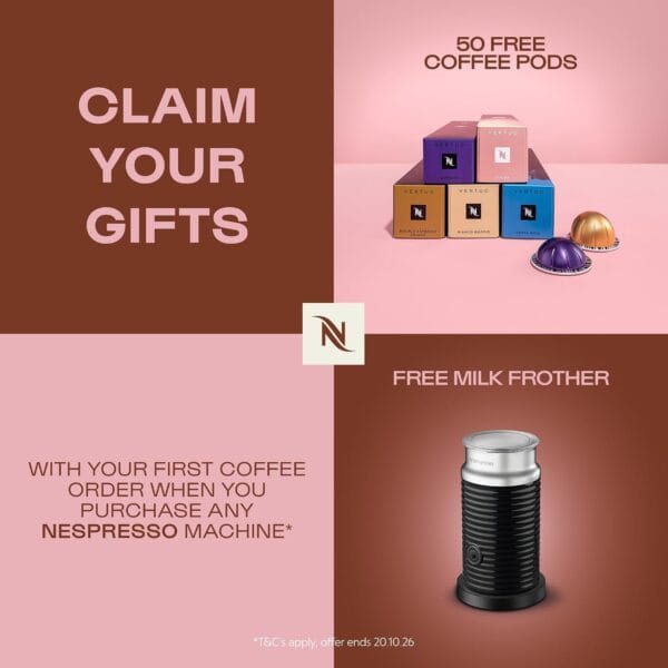 Nespresso Vertuo Coffee Pods Pack of 30