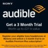 Sony WH-1000XM5 Premium Wireless Noise Cancelling Headphones