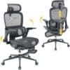 SIHOO B300 Pro Ergonomic Office Chair with Footrest, 4-Way Lumbar Support