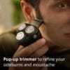 Philips Electric Shaver 3000 Series - Wet & Dry Electric Shaver for Men with SkinProtect Technology in Dark Moon