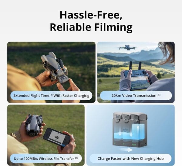 DJI Mini 5 Pro Fly More Combo With DJI RC-N3, 4K Drone, Gift, C0