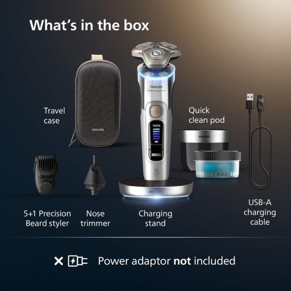 Philips Shaver i9000 Prestige Ultra, Wet & Dry Electric Shaver