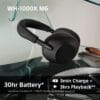 Sony WH-1000XM6 Flagship Wireless Noise Cancelling Headphones