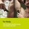 Philips OneBlade Pro 360 Face & Body Electric Beard Trimmer, Shaver and Bodygroomer With 360 Blades
