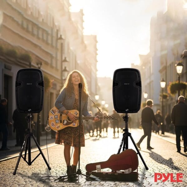 Pyle Portable Bluetooth PA Speaker System, UK Version - 10"9