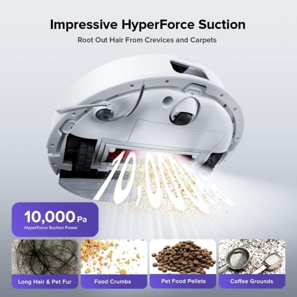roborock Q10 S5 Robot Vacuum Cleaner with Mop, 10,000Pa Suction