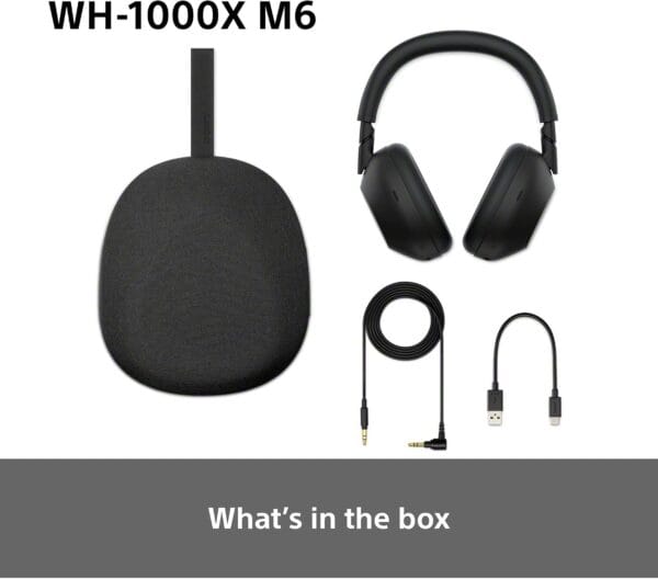 Sony WH-1000XM6 Flagship Wireless Noise Cancelling Headphones