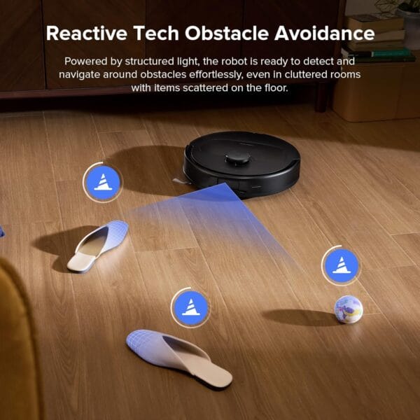 roborock Qrevo Series Robot Vacuum Cleaner with Mop, 10,000Pa Suction