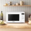Panasonic NN- Compact Microwave-E27JWMBBQ, White