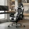 71oOUWkmCsL._AC_SL1500_ GTPLAYER Gaming Chair, Massage Computer Chairs with Footrest