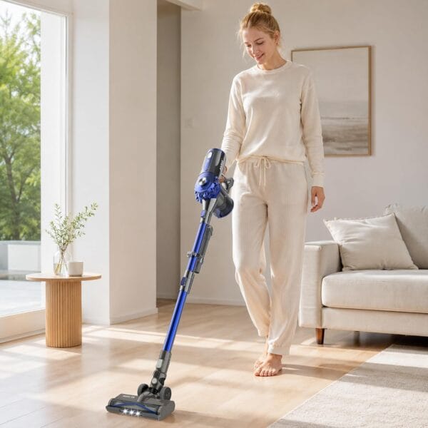 Akitas V8 3-in-1 Cordless Hoover Vacuum Cleaner Handheld & Upright Lightweight 22.2 V 150 W