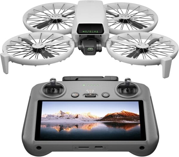 DJI Flip With RC 2 Screen Remote Controller, Under 249 g