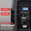 Pyle Portable Bluetooth PA Speaker System, UK Version - 10"9