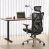 SIHOO M57 Ergonomic Mesh Office Chair, Lumbar Support, 330 lb, Black