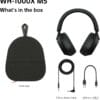 Sony WH-1000XM5 Premium Wireless Noise Cancelling Headphones