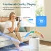 Levoit Smart HEPA Air Purifier,258m³/h, 108m², Core 300S