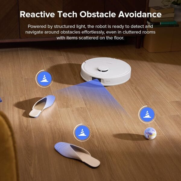 roborock Qrevo Series Robot Vacuum Cleaner with Mop, 10,000Pa Suction