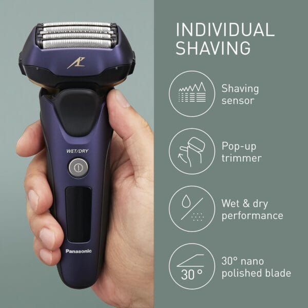 Panasonic Series 800 ES-LV67 , 5-Blade Wet & Dry Electric Shaver For Men