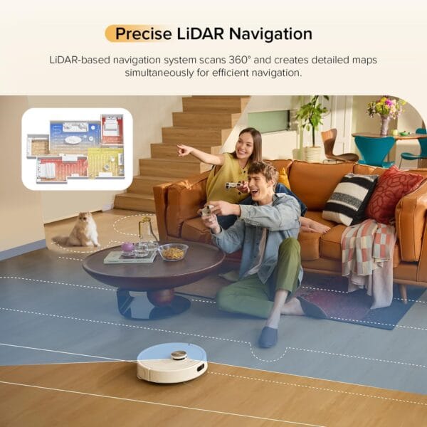 71zC8L5bFPL._AC_SL1500_ roborock Q7 M5 Robot Vacuum Cleaner with Mop, 10,000Pa Suction