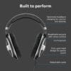 Sennheiser HD 599 SE Open-Back, Wired Over Ear Headphones, Premium Design, Natural Balanced Audio, Comfortable Fit for Music, Gaming, School, Work, Black