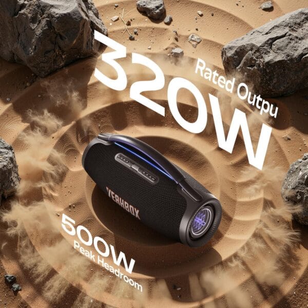 812n6vKXl+L._AC_SL1500_ YEAHBOX Ultra 320 Bluetooth Party Speaker