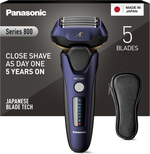 Panasonic Series 800 ES-LV67 , 5-Blade Wet & Dry Electric Shaver For Men