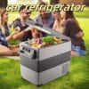 Car Refrigerator, 55L Car Fridge