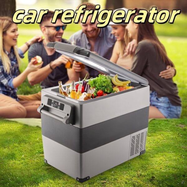 Car Refrigerator, 55L Car Fridge