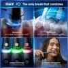Oral-B iO5 Electric Toothbrush, Matt Black, with Travel Case and Toothpaste