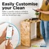 Shark Matrix Plus 2-in-1 Robot Vacuum and Mop with Selfcharging Base, White