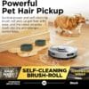 Shark Matrix Plus 2-in-1 Robot Vacuum and Mop with Selfcharging Base, White