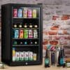 Subcold Super85 LED Beer Fridge  80 Cans + 5 Bottles | 0-18°C | Glass Door [Energy Class E]