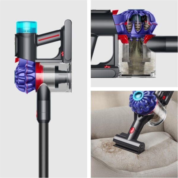 Dyson V10 Konical™ Cordless Vacuum – 150 Air Watts, Powerful Suction, Anti‑Tangle Technology, Detects Invisible Dust, 2‑in‑1 Floor & Handheld