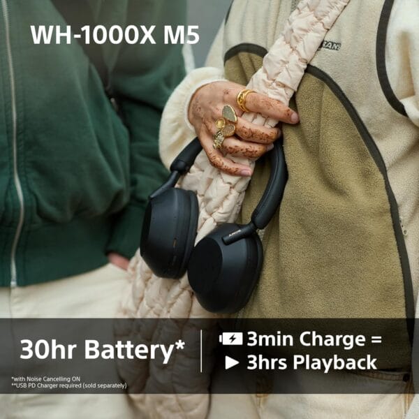 Sony WH-1000XM5 Premium Wireless Noise Cancelling Headphones