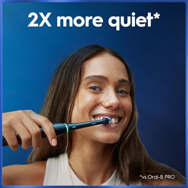 Oral-B iO5 Electric Toothbrush, Matt Black, with Travel Case and Toothpaste