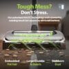 Gtech AirRAM MK2 | Lightweight Cordless Vacuum Cleaner for Carpets, Hard Floor, Pet Hair | 22V Li-ion Battery 40 Mins Runtime