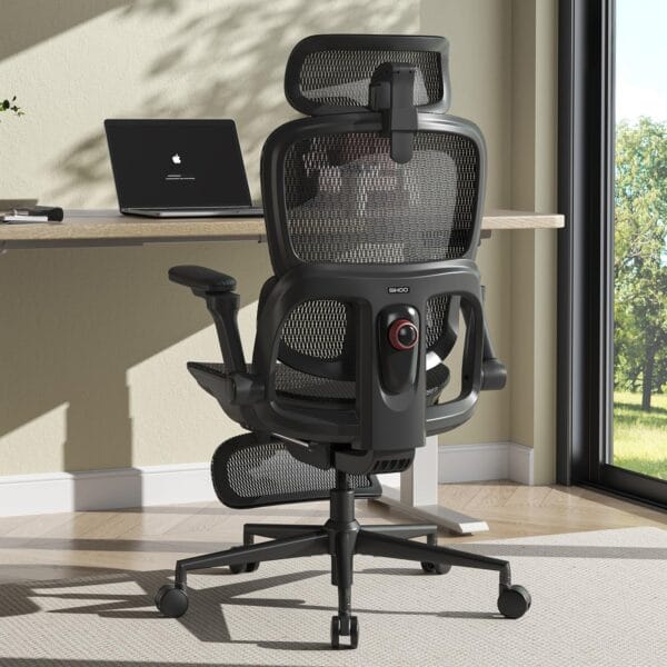 SIHOO B300 Pro Ergonomic Office Chair with Footrest, 4-Way Lumbar Support