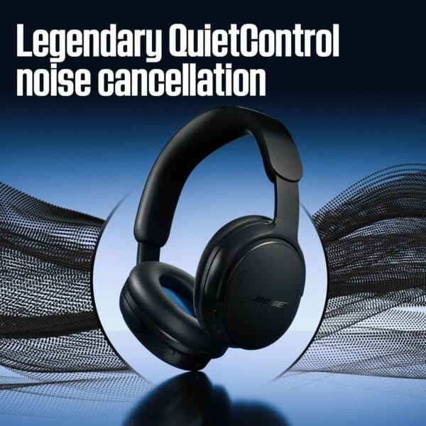Bose QuietComfort Headphones (2nd Gen) - Wireless Headphones, Active Over Ear Noise Cancelling and Mic, Immersive Audio, USB-C Charging and Lossless Audio, Up to 24h of Play time, Eucalyptus Green