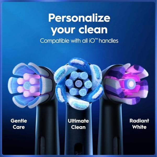 Oral-B iO5 Electric Toothbrush, Matt Black, with Travel Case and Toothpaste
